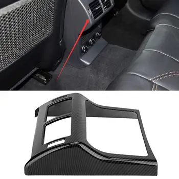 

Rear Row Air Conditioning Outlet Frame Cover Trim Fit for Jaguar XE ABS Material Carbon Fiber Style ABS Car Styling