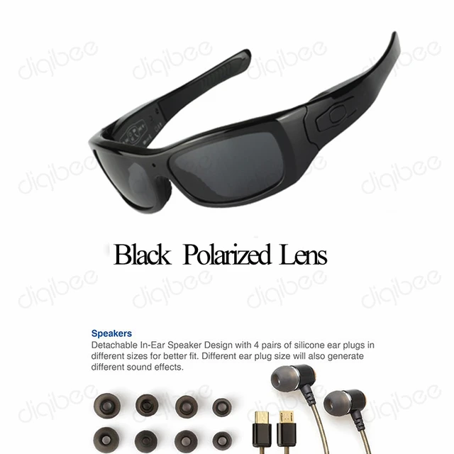 sunglasses with camera and microphone