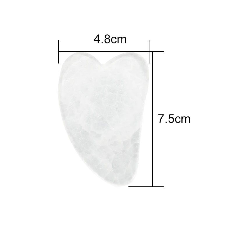 Face Massager Silicone face roller Guasha board Natural Massage Jade Roller Gua Sha Stone Board Rose Quartz Guasha Plate Massager Scrapers Tools For Face Eyes Neck Back Body