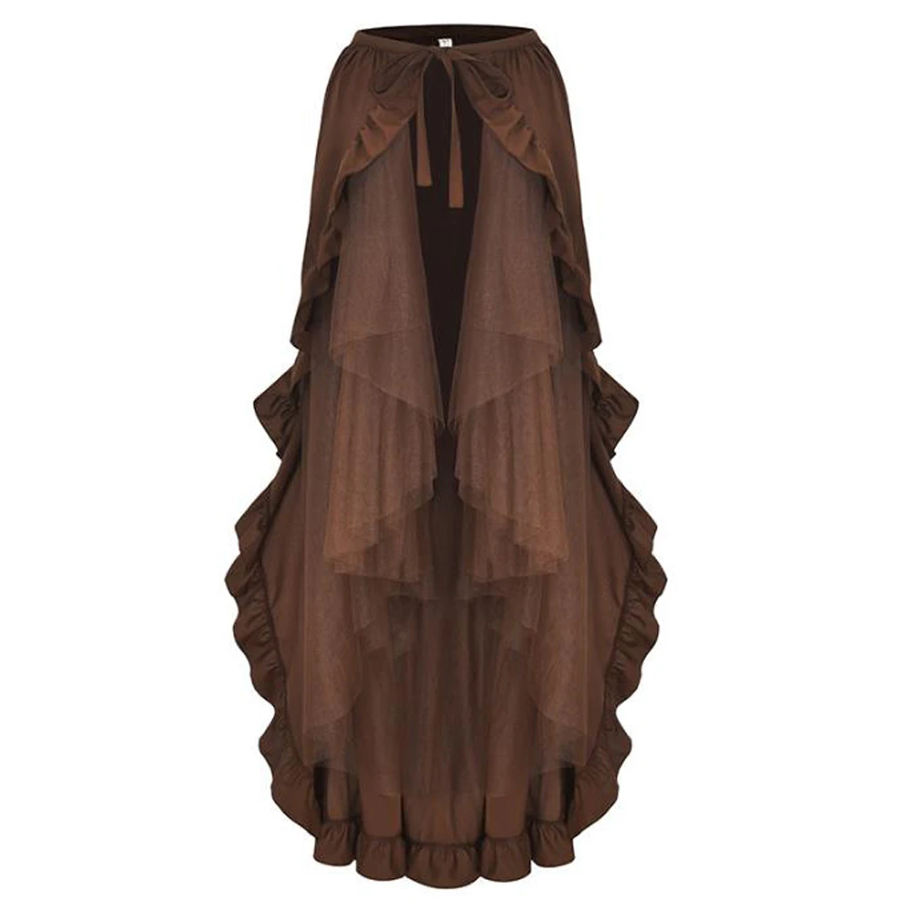 Women Long Maxi Skirt Asymmetrical 