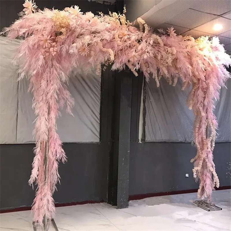 115 см смога пластиковая трава искусственный цветок растение стены потолок цветок декор дома свадьба Феникс Хвост диантус sylvestris