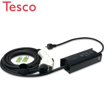 

Best schuko plug J1772 type 1 EVSE level 2 portable ev charger for 6A 10A 16A