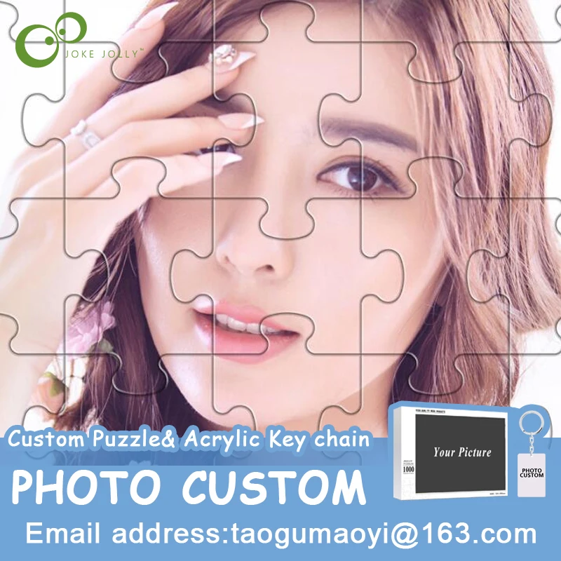 Фото на заказ деревянная головоломка картина DIY игрушки для женской коллекции