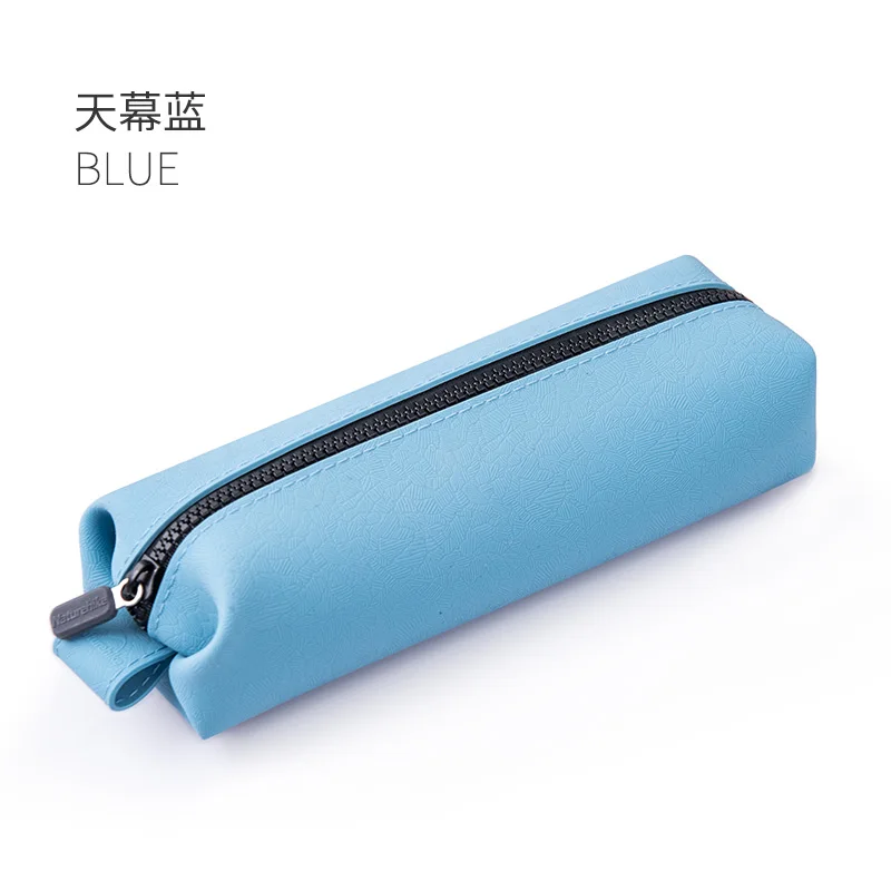 Naturehike Silica Gel Wash Bag portable travel female make up Cosmetic bag travel Waterproof silicone storage bag - Цвет: Синий цвет