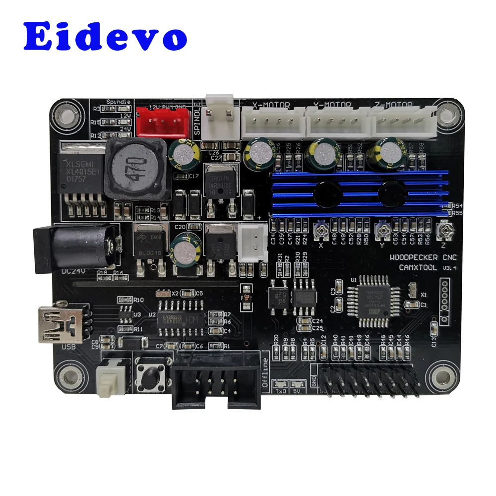 Cnc Mini Laser Engraving Machine Controller Board 3 Axis Grbl 1 1f Usb Port Laser Engraver Control V3 4 For Cnc3018 Cnc 3018pro Wood Routers Aliexpress