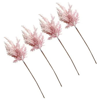 

4Pcs Artificial Decor Life-like Flower Ornament Photography Props Simulation Flower Adornment for Home Decoration(Random Color)