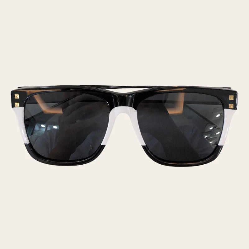 No5 Sunglasses Квадратные большие солнцезащитные очки женские белые черные розовые солнцезащитные очки мужские винтажные квадратная Большая рама очки UV400 - Цвет линз: No5 Sunglasses