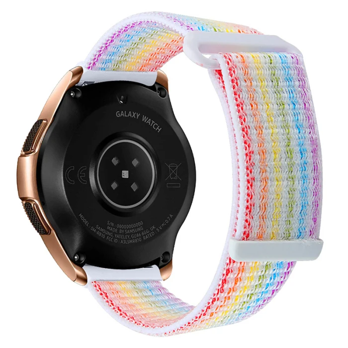 Нейлоновая петля ремешок для часов сменный Браслет для samsung Galaxy Watch 42/46 мм VDX99