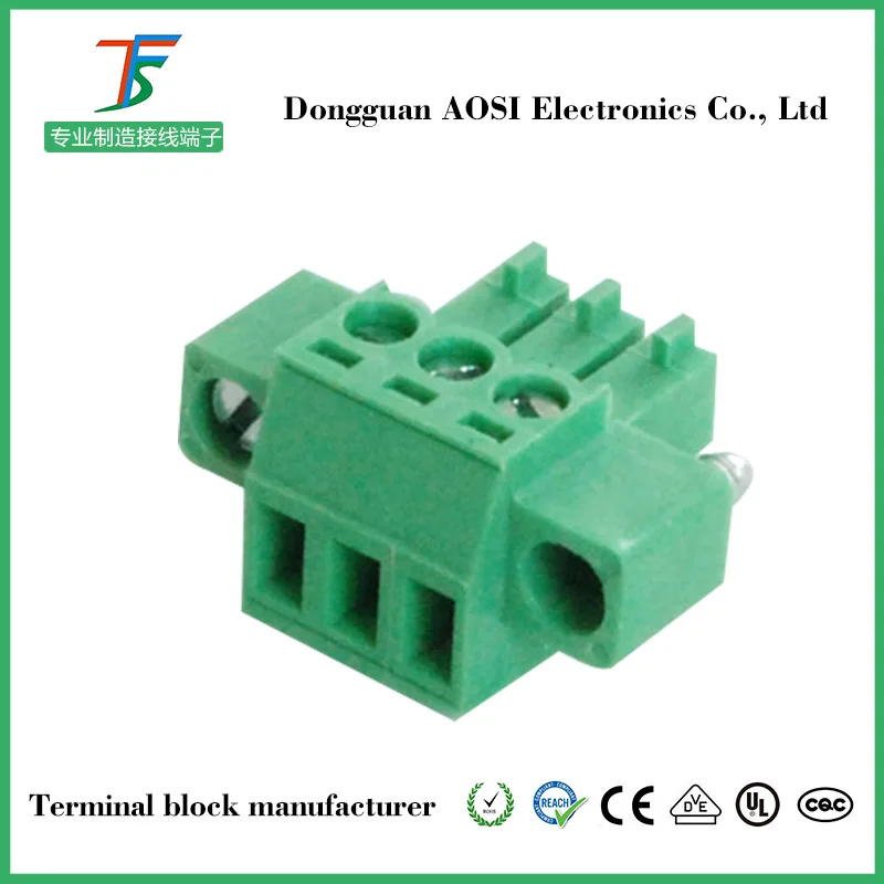 10 шт. Шаг 3 81 мм правый angle2 4 5 6P 10P винтовой разъем PCB клеммный блок подключаемый