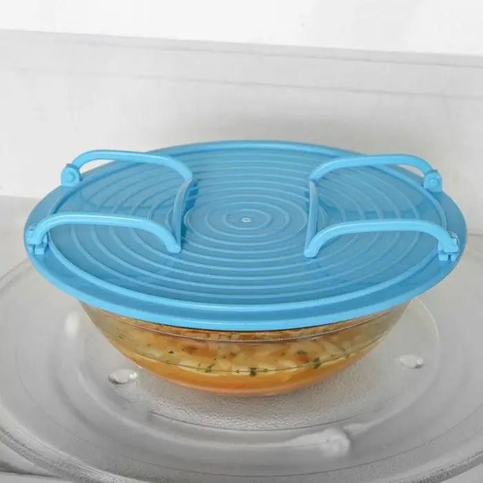 Multifunctional 2-Tier Plate Stacker Microwave Tray Mate With Food, etc Handles-20-120 C Home, Store, etc
