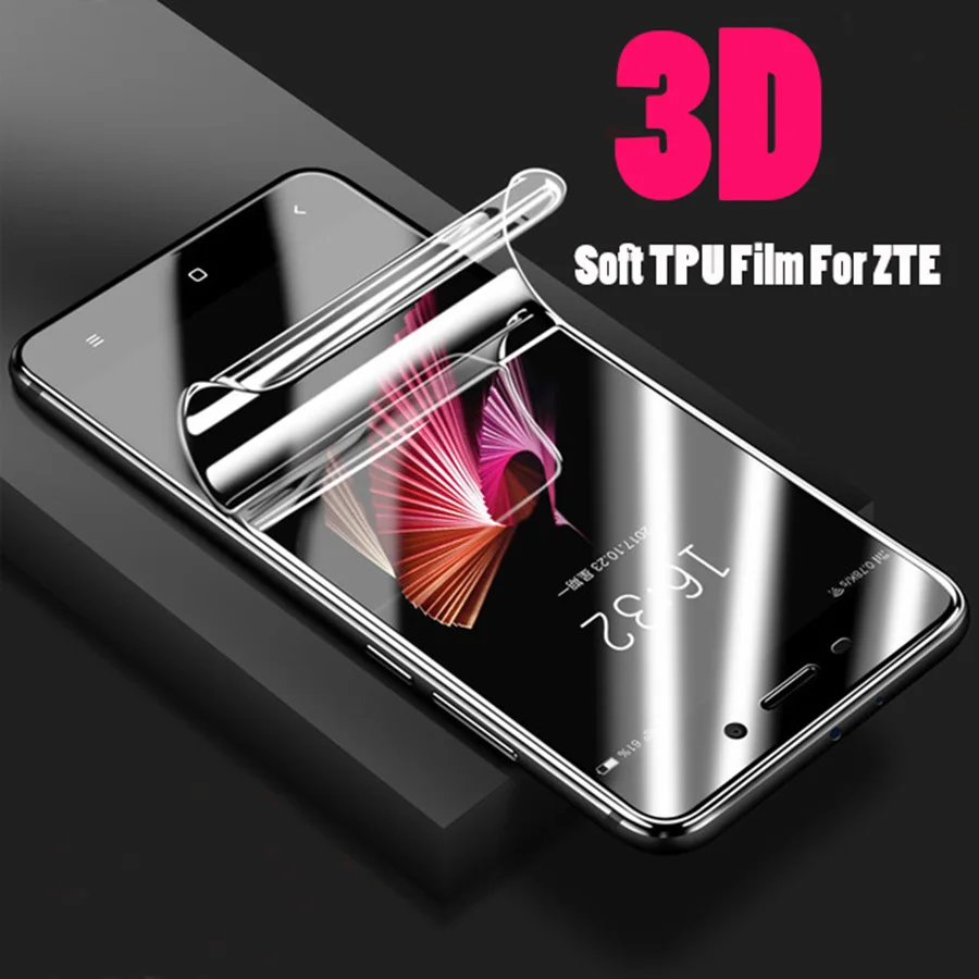 

3D Ultra-thin Full Cover Soft TPU Scratch Proof Film For ZTE Nubia Z17 M2 Lite Z17s mini S Screen Protector For Nubia Z11 miniS