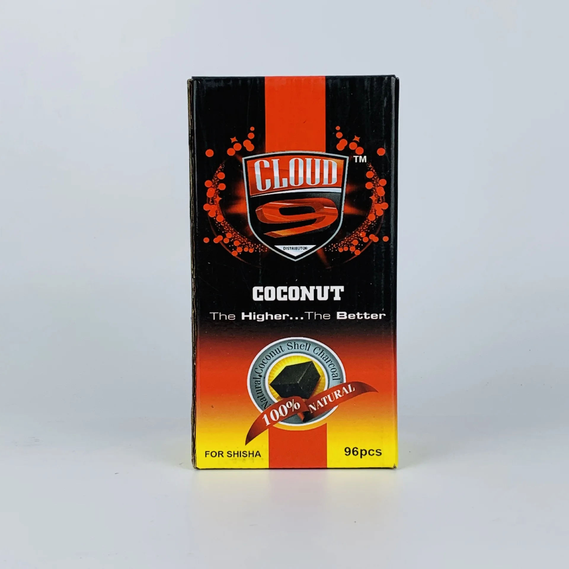 96 шт./кор. квадратный естественный древесный уголь для кальянов Shisha быстро зажигания 22*22*22 мм полностью сжигание медленное горение воды курения Чичи
