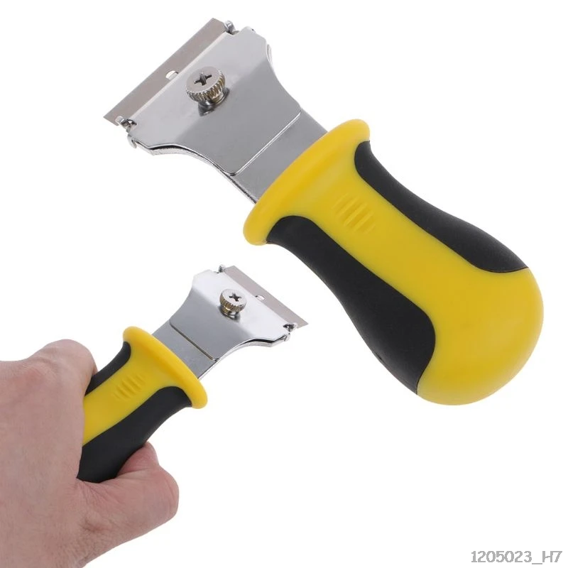  Car Sticker Remover Blade Razor Scraper Window Floor Wall Spatula Tool For Removing Label Glue Resi