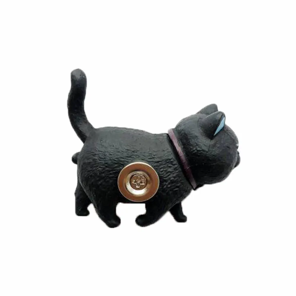 3D Stereo Cute Turnable Kitten Art Design Animal Series Home Decor Fridge Magnet Refrigerator Decoration Gift For Kitchen magnetic fridge magnets refrigerator decor
