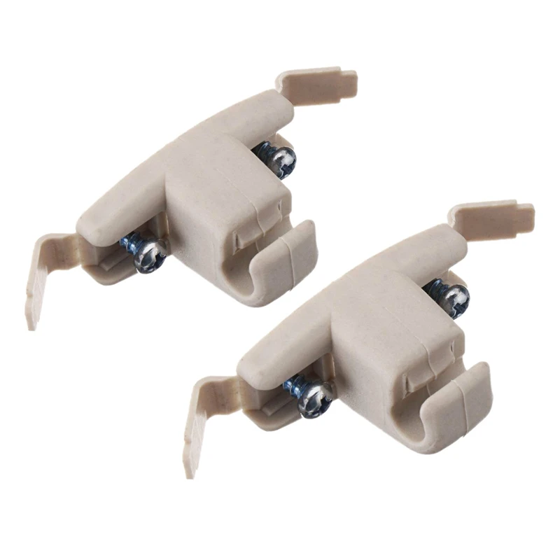 2X Beige Sun Visor Clip Holder Bracket 51168243575 For Bmw E46 3 Series 325 M3 | Автомобили и мотоциклы