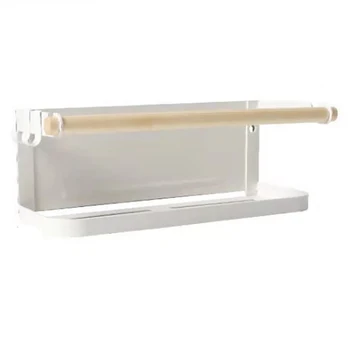 

Jars Rustproof Space Saving Magnetic Fridge Rack Kitchen Organizer Washing Machine Paper Towel Holder Sidewall Bathroom