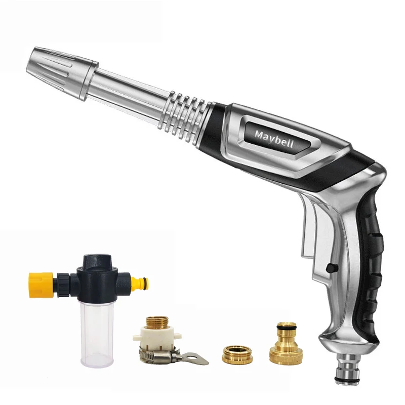 

2021 новый водяной пистолет высокого давления для мойки садового шланга, насадка-распылитель для водяной пены, мойки автомобилей, спринклер, инструмент для очистки