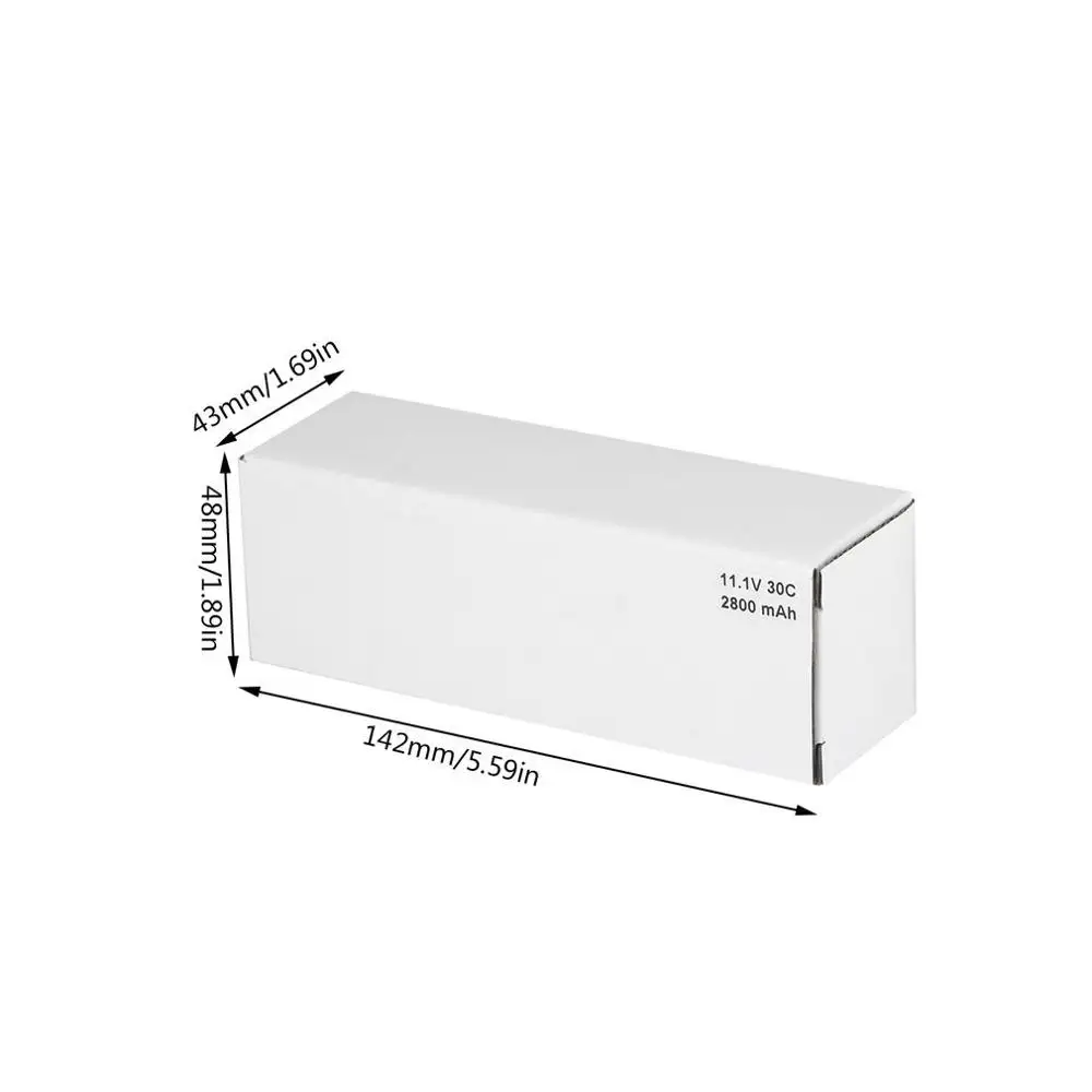 11,1 V 2800mAh 30C XT60 разъем литий-полимерный перезаряжаемый аккумулятор 8034106B для RC вертолета Qudcopter дрона грузовика автомобиля лодки