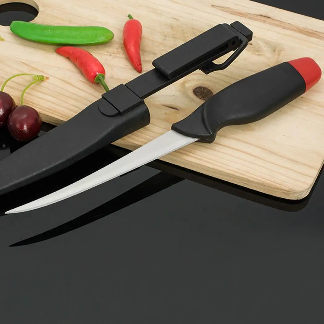 Kitchen knife Meat Steel Bar Fish 12cm Chef butcher fillet Knives Restaurant 04 inch Multifunction Home Stainless Portable Tool