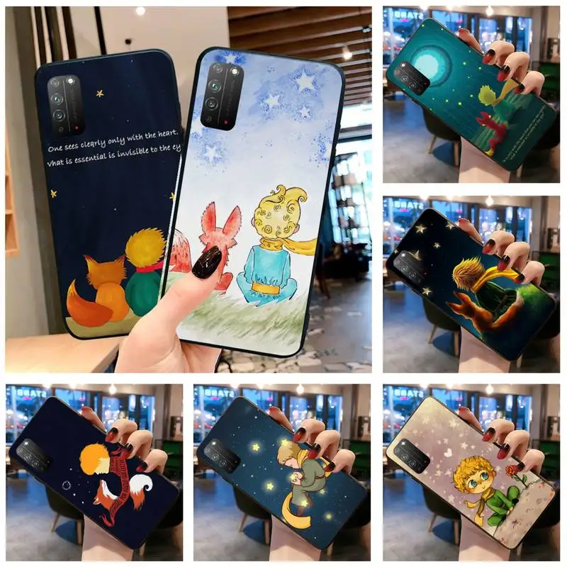 Чехол для телефона с изображением Маленького принца лисы Huawei Honor 30 20 10 9 8 8x 8c v30 Lite
