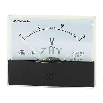 

Measurement Tool Analog Panel Voltmeter AC 0 - 15V Measuring Range 44L1