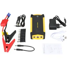 Высокомощный стартер для автомобиля 16000 мАч пусковое устройство power Bank 600A автомобильное зарядное устройство для аккумулятора 12 В mutifuction power Bank