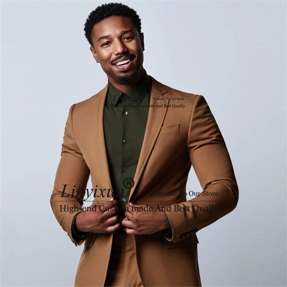 Dawwoti Men Casual Blazer Suit Jacket Winter Blazer Slim Fit Business Blazers Wedding Warm Coat 