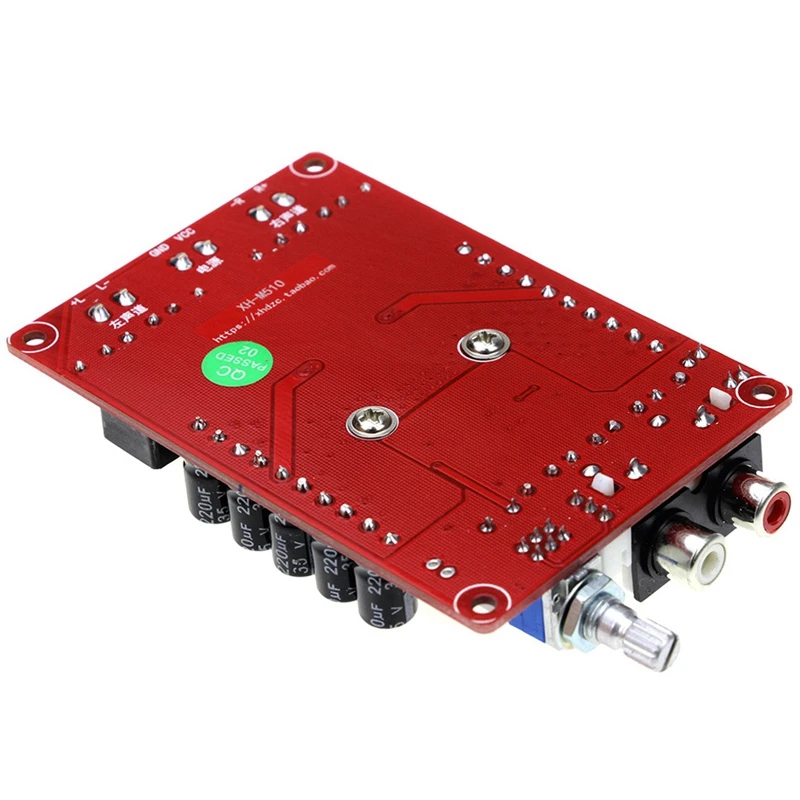 Smart Electronics Tda7498 Dc 14 34V Amplifier Board Of Class D 2X100W Dual Channel Audio Stereo Amplifier Board Xh M510