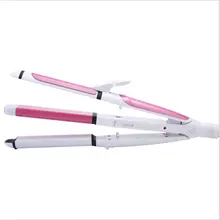 Щипцы для завивки волос, гофрированные Плоские щипцы для завивки волос, инструмент для укладки волос 3 в 1