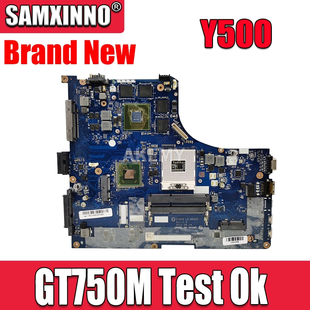 NM-A142 для For Lenovo ideapad Y500 QIQY6 материнская плата ноутбука GT750 с графикой | Компьютеры и
