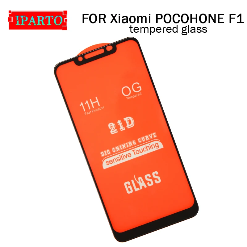 Для Xiaomi POCOPHONE F1 закаленное стекло 100% новый цвет полное покрытие Защитная пленка