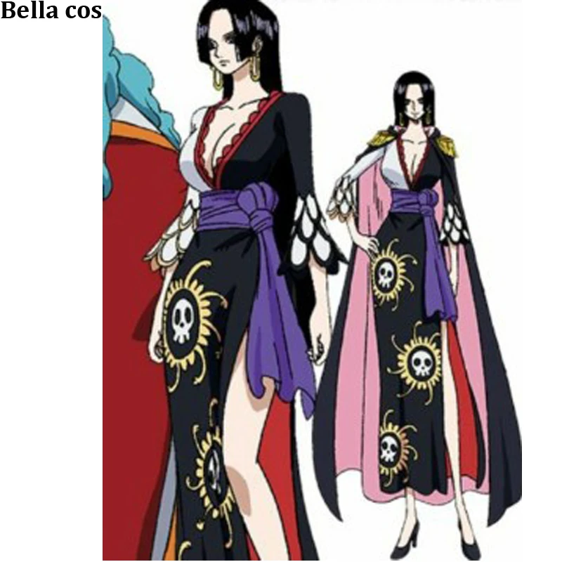 Costume de cosplay Boa Hancock pour femmes, costume une pièce
