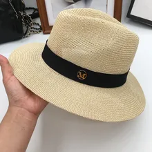 Европа и США, новая летняя соломенная шляпа, затенение шляпа, предотвращается греться в плоских карнизах, для мужчин и женщин, для путешествий