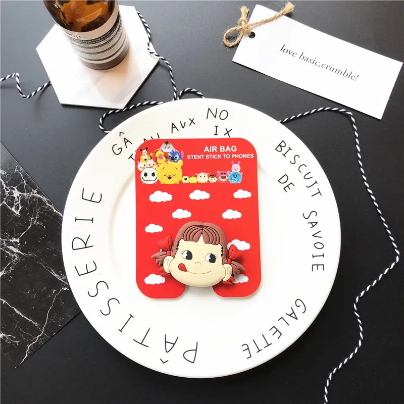 As shown15 Милый Duffy Totoro Piglet Sullivan Monsters мультяшная подставка для мобильного телефона универсальный держатель для мобильного телефона Автомобильный держатель для телефона - Цвет: As shown15