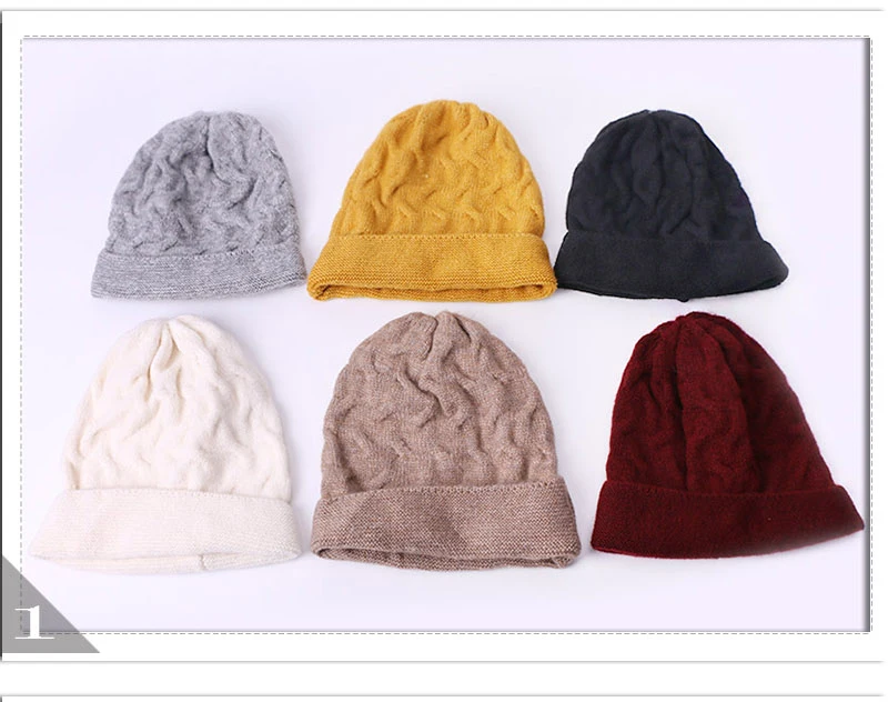 Зимняя женская шапка мужская однотонная шерстяная вязаная шапочка Модные Повседневные шапки теплая мягкая утолщенная шапка, вязаная шапка-носок, шапка для лыжного спорта s