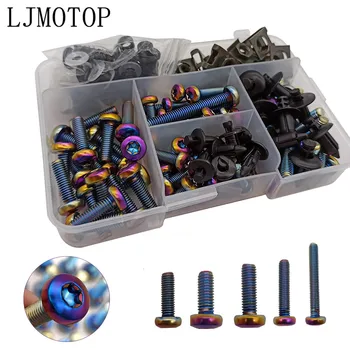 

M5 M6 Universal CNC Motorcycle Fairing screws Bolt outer Hexangular Screw Nut For Aprilia FALCO/SL1000 MODEL SHIVER/GT TUONO/R