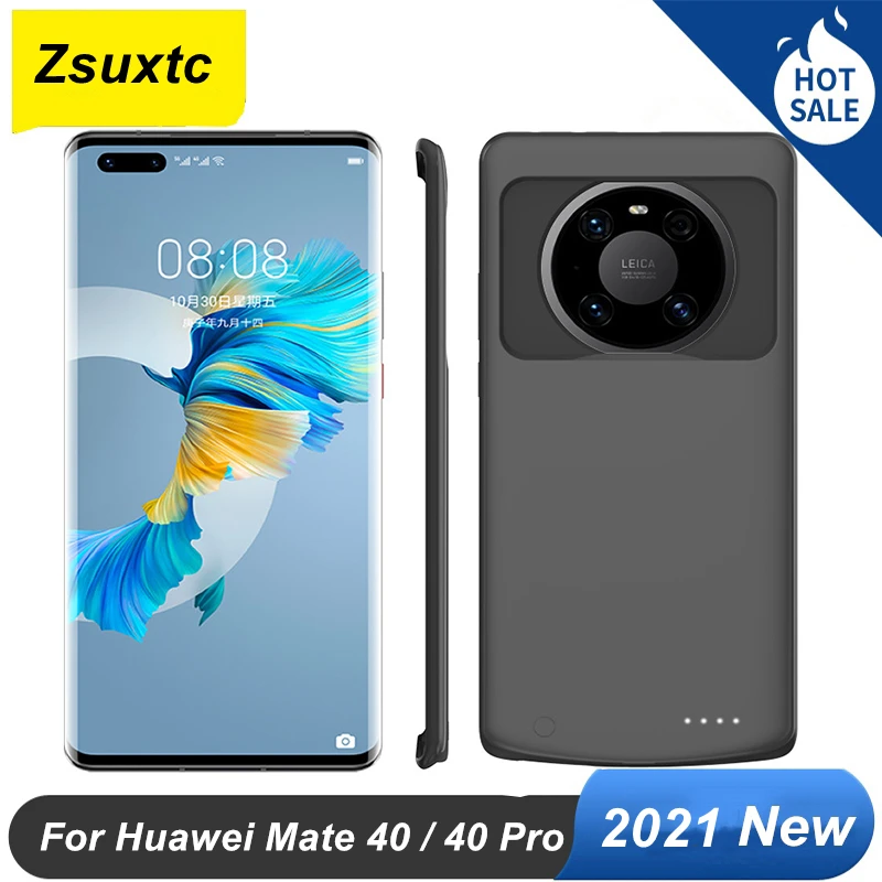 6800 Mah Per Huawei Mate 40 Custodia Per Batteria Mate 40 Pro Smart Phone Cover Smart Power Bank Per Huawei Mate 40 Custodia Per Caricabatterie