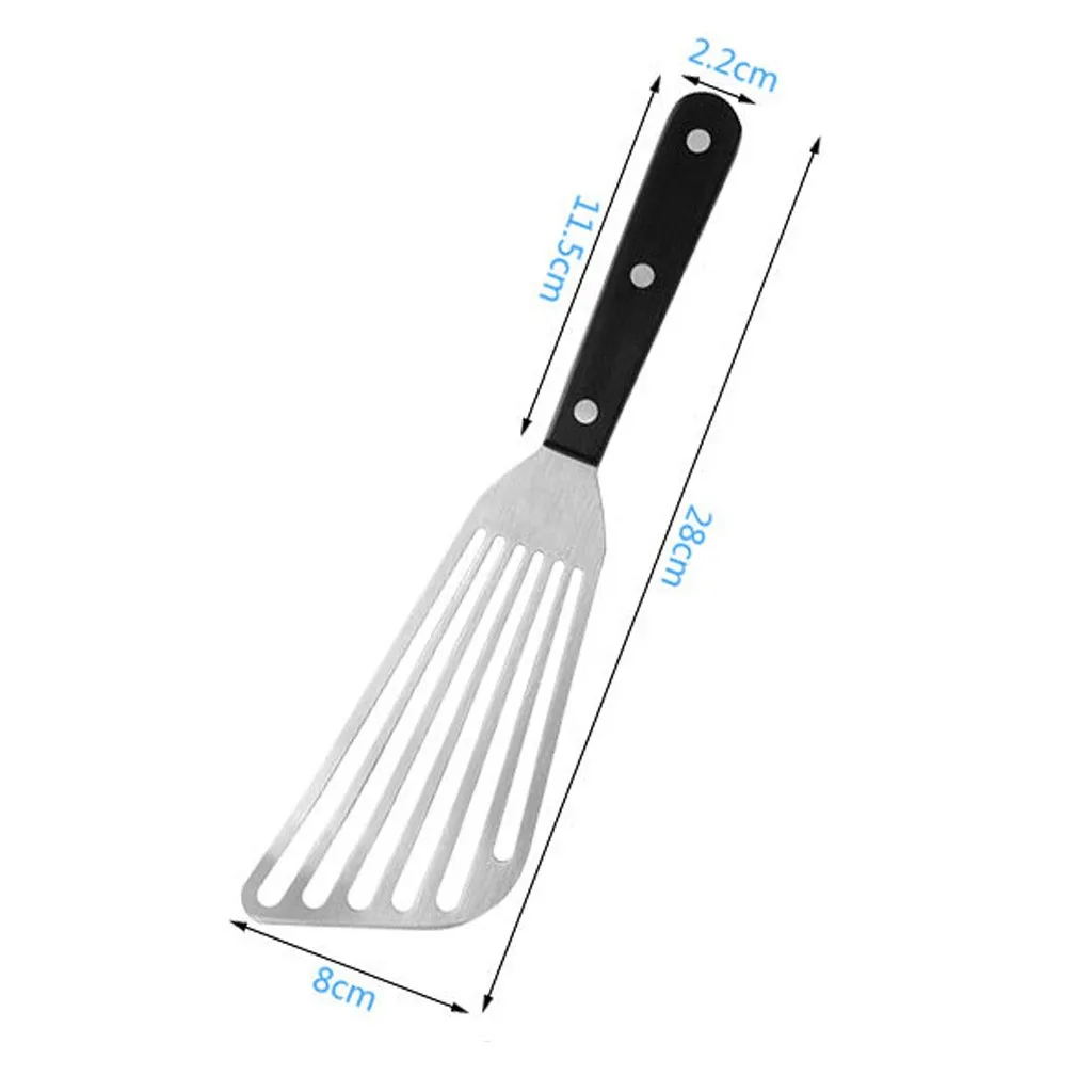 Кухня из нержавеющей стали для жарки Spatulael стейк щелевая лопатка лопаточка для рыбы многофункциональные инструменты для приготовления пищи из нержавеющей стали