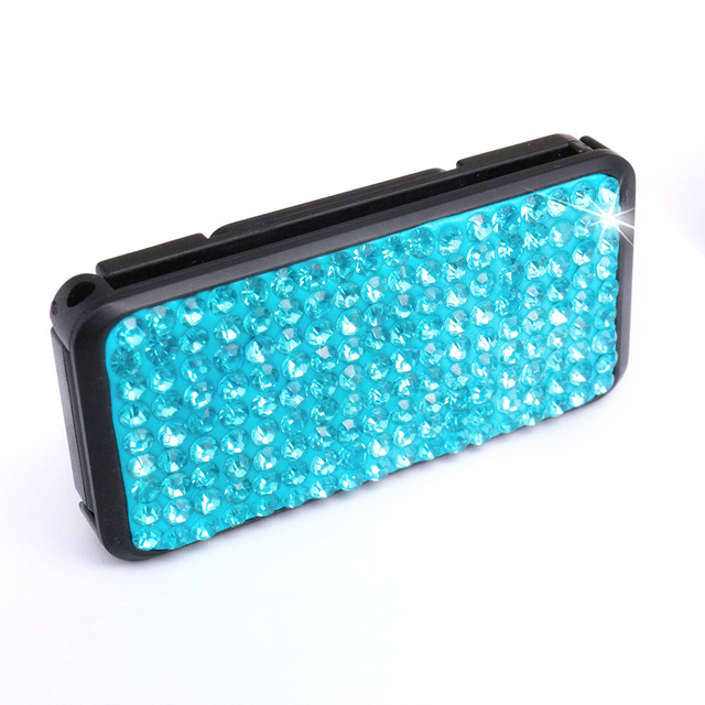 Car Rhinestone Seat Belt Clip Adjustable Seat Belts Auto Interior Decoration Replacement Parts Vehicle Accessories