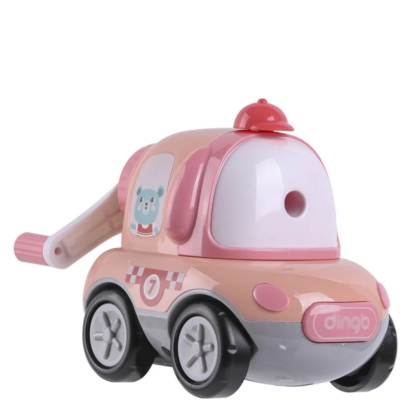 

Hand-cranked Pencil Sharpener Adjustable Cartoon Cute Car Shaped Mechanical Sharpener School Office Supplies Student Stationery