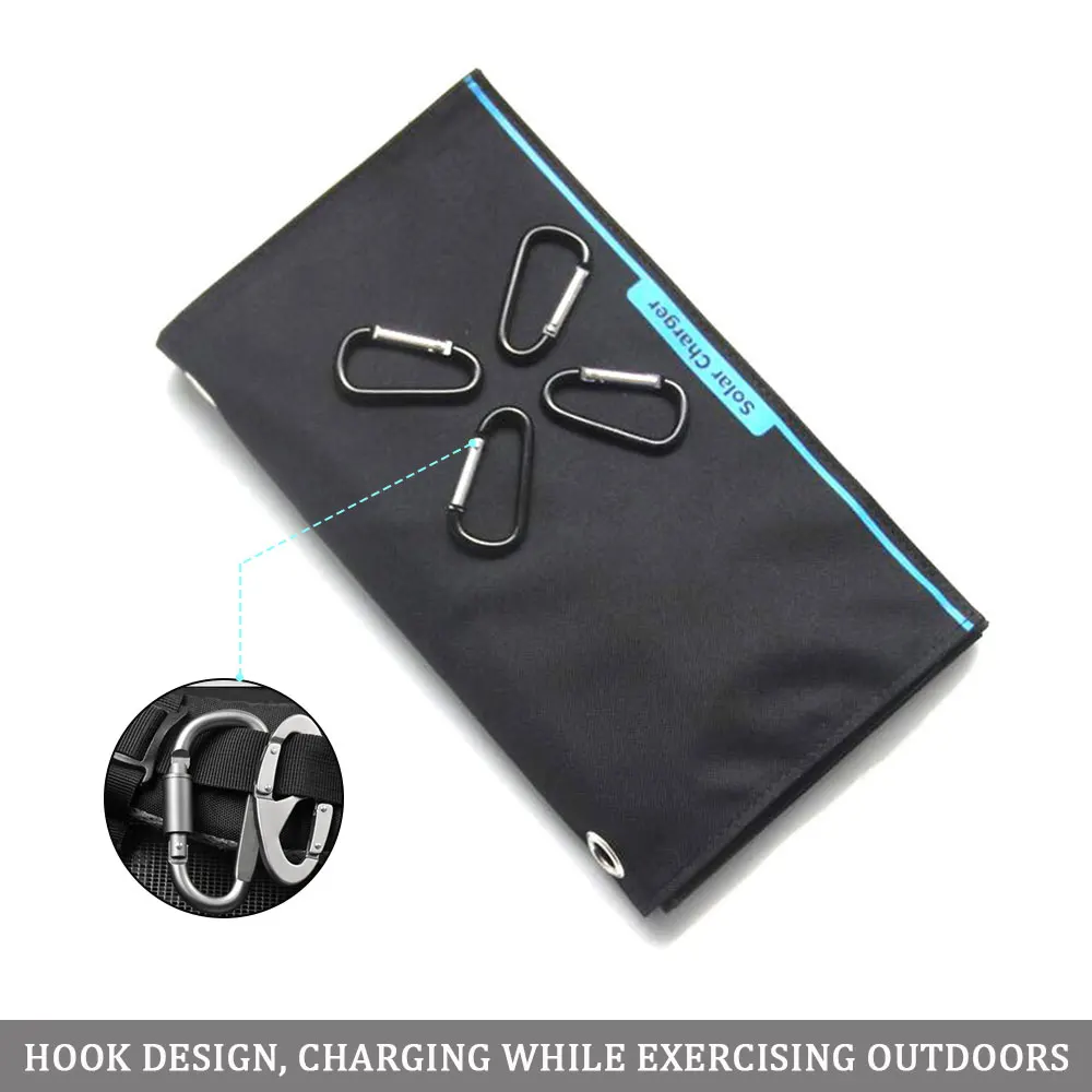 Прочное солнечное зарядное устройство Солнечное панель туристический Кемпинг Солнечной Энергии инструмент для банка на открытом воздухе Телефон mate Новая Энергия монокристаллического кремния