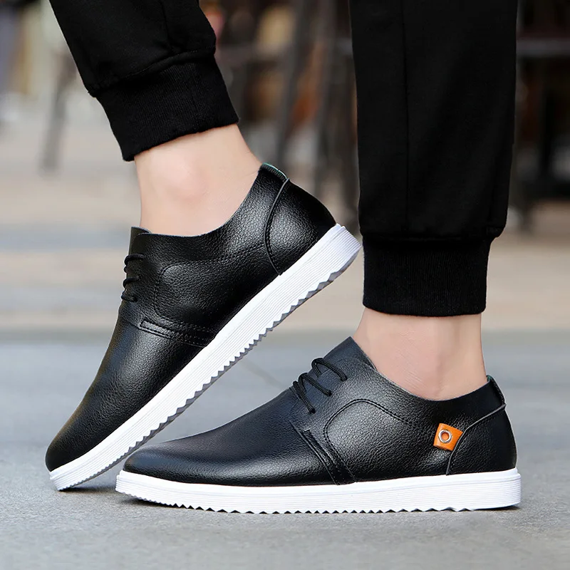 

2018large Size Fashion Shoes Leath