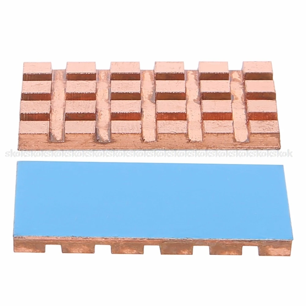 Радиатор из чистой меди мини радиатор PCI E интерфейс беспроводная сетевая карта