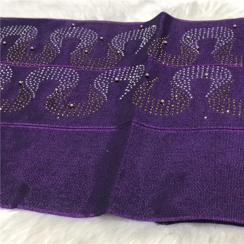 niegrian дизайн высокое качество aso oke headtie плечо 2 шт./пакет под традиционное платье aso oke с камнями и бусинами