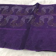 niegrian дизайн высокое качество aso oke headtie плечо 2 шт./пакет под традиционное платье aso oke с камнями и бусинами