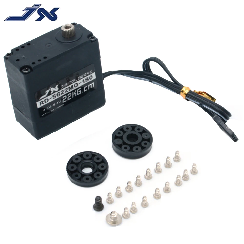 JX Servo RD-5622MG 4 8-7 в высокий крутящий момент на точность цифровой двухсторонняя