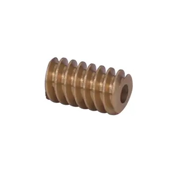 

0.5 Modulus Small Reduction Ratio of 1:10 Motor Output Copper Worm Wheel Gear