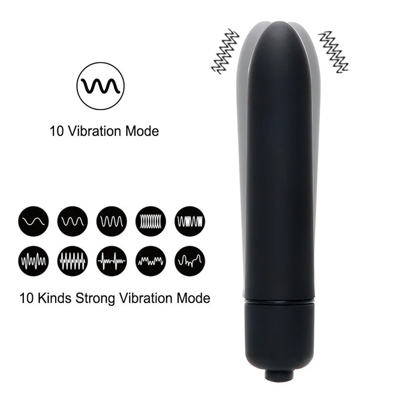 10 Speed Bullet Vibrator Waterproof Clitoris Stimulator Dildo Sex machine Toys For Woman adult vagina vibrating