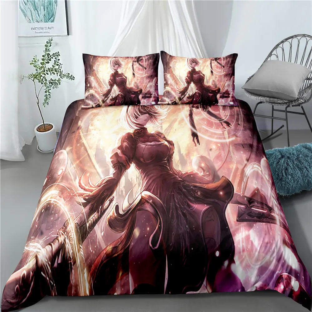 �ִϸ��̼� NieR: ���丶Ÿ 3D ����Ʈ ħ�� ��Ʈ, �̺� Ŀ��, ���� Ŀ��, �̺� ħ�� ��Ʈ, ħ�� ��Ʈ