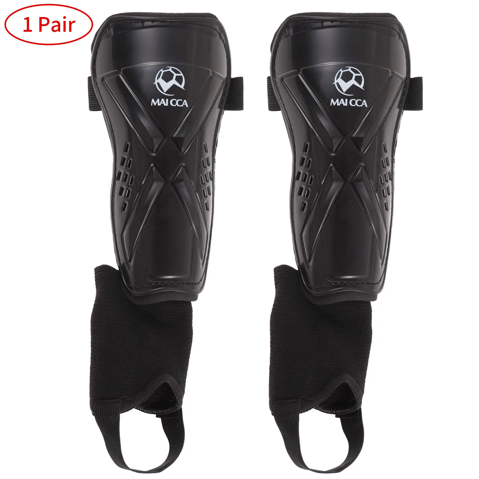 UnisexSportsProtectiveGearSoccerKneeShinGuardsShockReduce